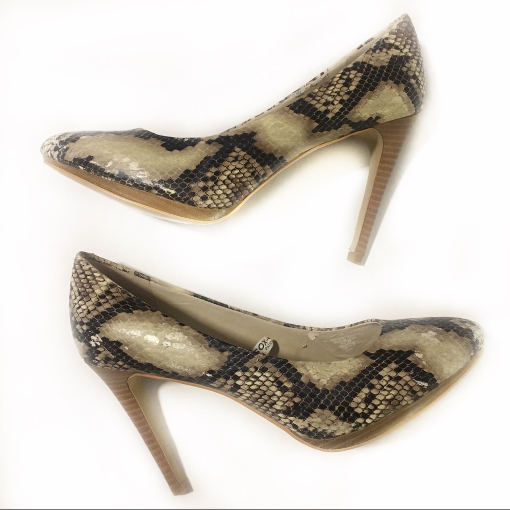 🆕 Mossimo Snake Print High Heels